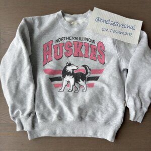 Vintage Northern Illinois Huskies Football Sweater, Northern Illinois University